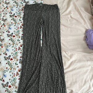 Low-rise Flare Pants